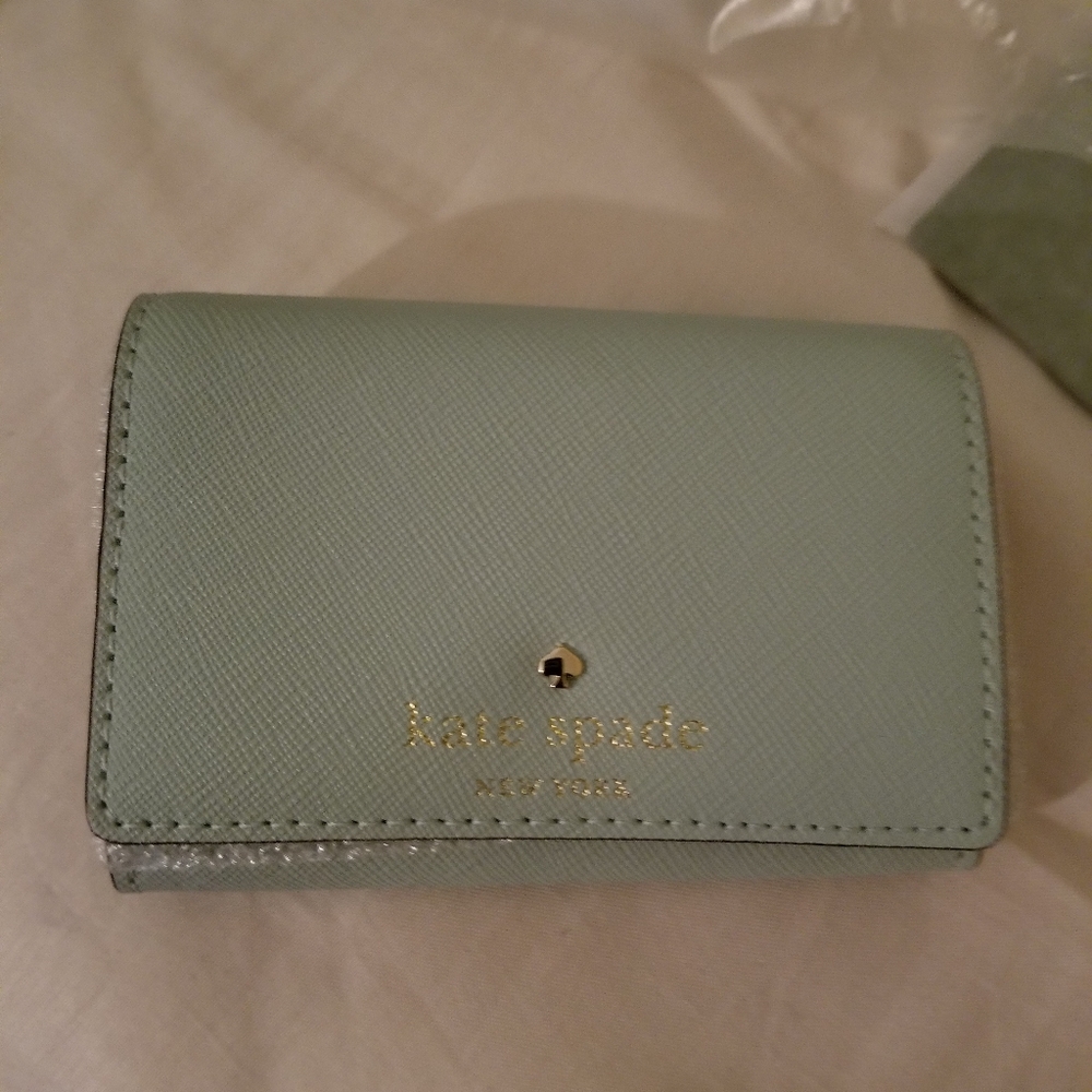 NWT Kate Spade CHRISTINE wallet in Misty Mint  CHRISTMAS CLEARANCE